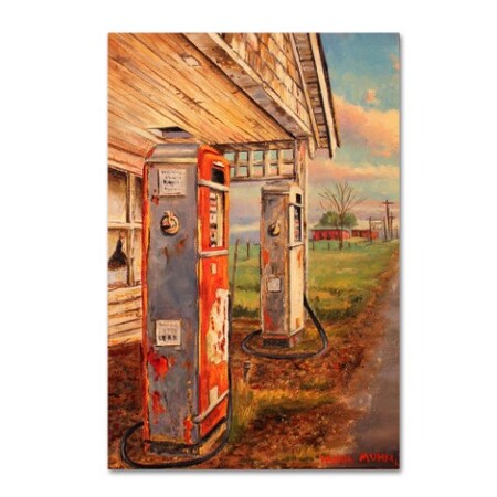 Trademark Fine Art Wanda Mumm 'Fll'er Up' Canvas Art, 16x24 ALI13120-C1624GG